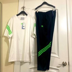 ADIDAS x SWAROVSKI NEON GREEN SET TRACK